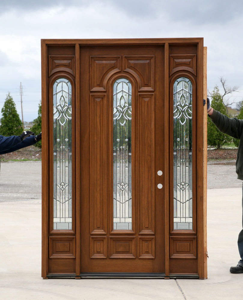 Exterior Doors with Sidelights Prefinished